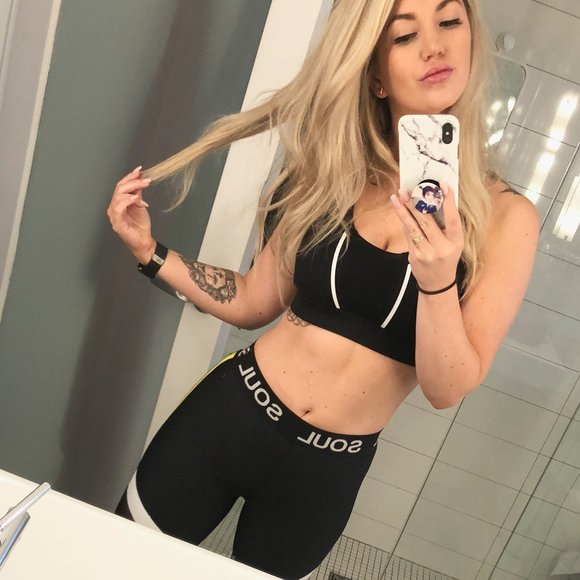 All Fenix X SoulCycle Colour Blocked Soul Leggings | Medium | Black/Yellow - Picture 2 of 16